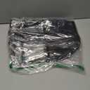 Extra Large Clear Tote Bag: Plastic Waterproof Mesh Beach Tote Bag for Pool Vacation Camping Cruise Essentials Gifts (Black)