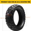 10 inch scooter tires,Replacement Thickened Pneumatic Tyres Off Road City Road Inflatable Tyre for Electric Scooter 255x80 10x3.0 80/65-6 scooter inner tubes