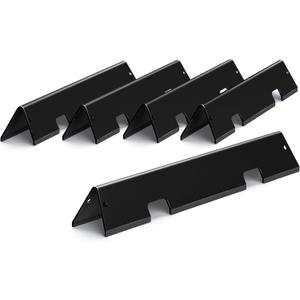 7636 & 67046 Flavorizer Bars for Weber Spirit II E-310 310 300 Grill Parts, Spirit E/S-310 320 330 Part Replacement, 16GA Porcelain-enameled Flavor Bars for Weber Spirit GS4, 15.3 Flame Guards 5 Pack