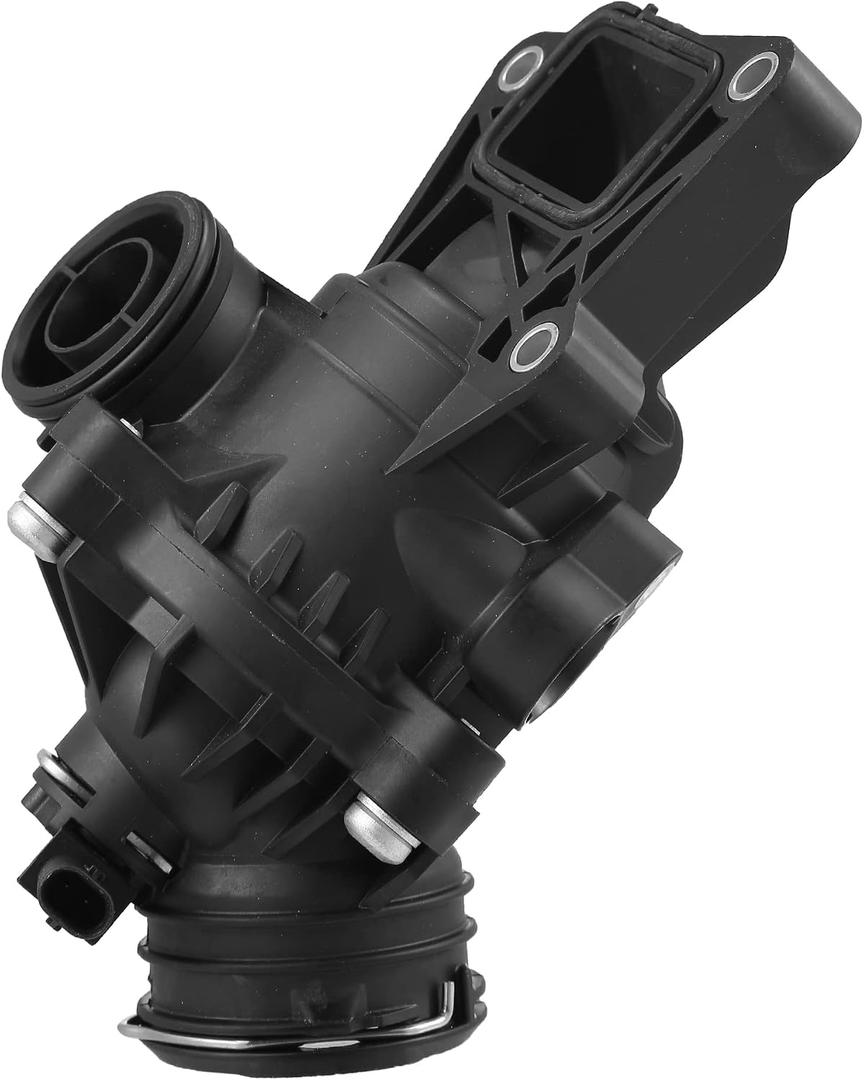 X AUTOHAUX 902-5844 Engine Coolant Thermostat Housing Assembly for Mercedes-Benz E350 2012-2016 for Mercedes-Benz GLE350 2016 2762000115