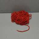 TECEUM Cotton Rope 3/16 (5 mm)  100 FT  Strong All-Purpose Braided Rope  Natural Cotton  for Crafting, amping, Clothes Line, DIY, Indoor & Outdoor Use  Red