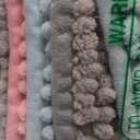 8 Pcs Guinea Pig Liner Washable Rabbit Cage Liner 16x12 Inch Guinea Pig Fleece Mats Reusable Bedding Pee Pads for Small Animals, Bunny (Gray, Green, Pink, Blue)