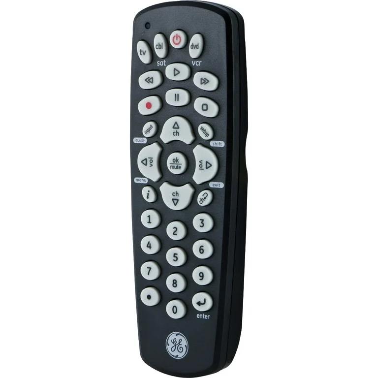 Ge 34456 3-device Universal Remote Control