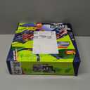 KETIEE Flex Tracks 16Ft for Kids: Flexible Race Car Ramp Track with 4 Small Racecars and 8 Suction Cups Compatible with Diecast 1/64th Cars, Rolls Up Portable Racetrack for Ages 3 & Up (Blue)