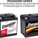 Energizer TX30L AGM Motorcycle and ATV 12V Battery, 385 Cold Cranking Amps and 30 Ahr, Replaces: TX30L and others, Black