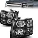 Headlight For 07-13 Chevy Silverado 1500 & 07-14 Chevy Silverado 2500 3500