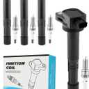 UF602 Ignition Coil Pack Iridium Spark Plugs 4PCS (2.4L Only) For Acura ILX 2013-2015,For Honda Accord 2008-2012,Civic 2012-2015,Crosstour 2012-2015,CR-V 2010-2014, C1662 5C1719 LKR7BGPS 97390