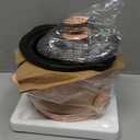 bella 1.5 Qt Slow Cooker with 3 Heat Manual Control, Ceramic Nonstick Coating, Dishwasher Safe Stoneware Pot and Tempered Glass Lid, Tangle Free Cord Wrap & Cool Touch Handles, Blossom