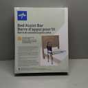 Medline Bed Assist Bar with Storage Pocket, Height Adjustable Bed Rail for Elderly Adults, Assistance for Getting In and Out of Bed at Home