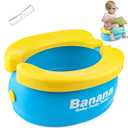 Magicwand® Portable,2 Min. Fold Cute Banana Travel Toilet Training Seat for Toddlers