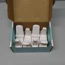 Door Lever Locks (4 Pack) - Prevents Toddlers from Opening Doors - Durable ABS with 3M Adhesive - Easy One-Hand Operation for Adults, No Tools Needed (White)