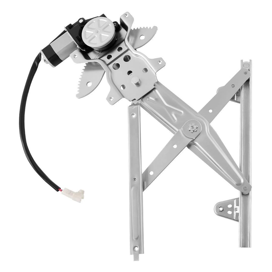 Power Window Regulator with Motor Rear Left Driver Side Compatible with Toyota Camry 1997-2001 Sedan CE LE XLE, 2-Pin Connector, Replaces 741-829, 69804-AA010