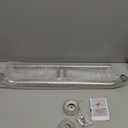 Chrome Double Toilet Paper Holder w/Safety Bar 24 inch, Zepolu 2-in-1 Assist Bar Balanced Support Handle, Stainless Steel Handrail Wall Mounted Bathroom Toilet Grab Bar for Senior Elderly Handicap