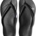 Litfun Women's Arch Support Flip Flops for Plantar Fasciitis Orthopedic Thong Sandals Comfortable Summer Beach Pool Slides, Size EU 39