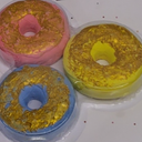 3Ct Donut Shaped Sidewalk Chalk 4 Pack