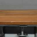 Folding Shower Seat Wall Mounted, Foldable Shower Bench for Small Spaces, 400lb Capacity, 17" (Teak Wood)