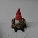 Garden Gnome on Swing Statue Decoration Figurine Ornament for Indoor Outdoor Home Patio Yard Lawn,Gift for Mom (Red Male)