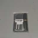 REAVEE 4 Pair Slim Pen Reading Glasses Tube Reader Glasses Men Women Small Readers Spring Hinged Eyeglasses with Portable Clip Case, Black 3.0