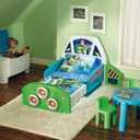 Little Tikes Bright 'n Bold Table & Chairs, Green/Blue, 24 x 24 x 18
