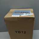 Hudgan 12 Pack Clear Pantry Organizer Bins, Plastic Storage Bins for Fridge, Plastic Pantry Organizer Containers for Home, Kitchen Cabinet, Bathroom Shelf, Under Sink and Drawers