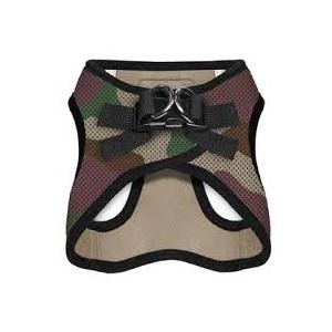 Small Dog/Cat Soft Mesh Step in Harness Vest (Extra Large, Camo)