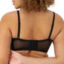 Maidenform Women's Lace Bralette, Padded Longline Bralettes, Convertible Wireless Bras for Women 34B