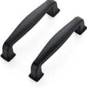 Ravinte 60 Pack Solid 3 Inch Cabinet Handles Matte Black Pulls for Kitchen Drawers and Cabinets - Hardware for Cupboards