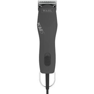 Wahl Pro Animal Curly Coat - KM 2-Speed Pro Clipper - Cat & Dog Grooming Clipper for Pet Care - Great for Poodles & Golden Doodles - Includes 2 Stainless Steel Guide Combs - Gunmetal