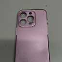 Hython Case for iPhone 14 Pro Case Glitter Cute Sparkly Shiny Bling Sparkle Phone Cases 6.1", Thin Slim Fit Soft TPU Bumper Shockproof Rubber Protective Cover for Women Girls Girly, Lavender Purple