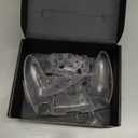 EXtremeRate Full Set Shell with Buttons Touchpad Compatible with p s 5 Edge Controller, Glow in Dark - Green Replacement Decorative Trim Shell Front Back Plates Compatible with p s 5 Edge Controller