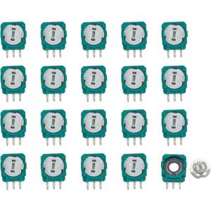 20pcs Replacement Trimmer Potentiometer Sensor for Xbox One,PS3,PS4 Controllers,Gasket Repair Parts for Thumb Stick Analog Joystick