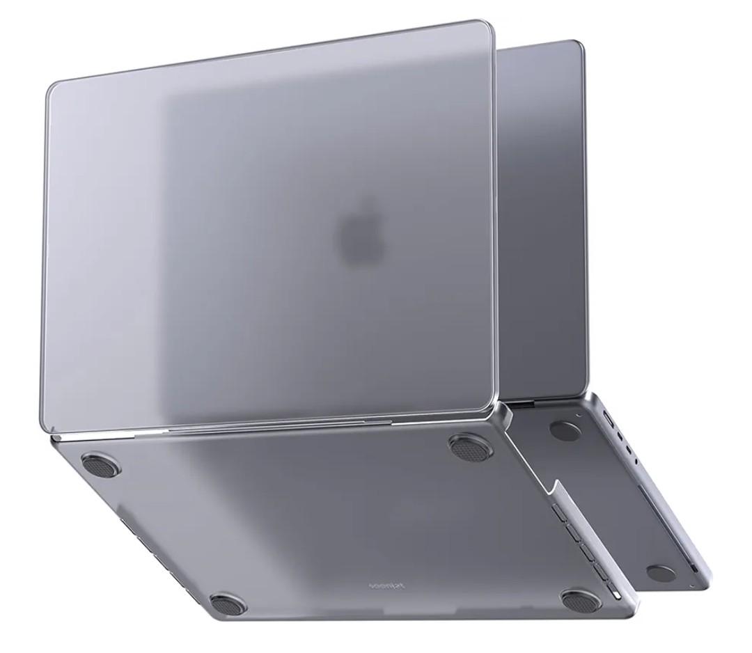 for MacBook Pro 14 inch Case | M5 M4 M3 M2 M1 Pro/Max 2025-2021 | 100% Match Official Color | Protective Hard Shell Laptop Cover | Space Gray ClearAmazon's Choice