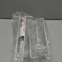 LINFIDITE 2 Pack Glass Holder Stemware Rack Hanger Under Cabinet Glass Rack Kitchen Hanging Storage Rack Organizer,White(For Partition Thickness under 0.98")