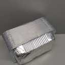 9x13 Aluminum Pans [40 Pack], Extra Heavy Duty Half Size Disposable Aluminum Foil Pans, Deep Baking Pans for Cooking, Roasting, Heating, and Steam Tables
