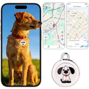 2026 GPS Tracker for Pet, No Monthly Fee & No SIM Card Needed | Real-Time Tracking for Dogs, Cats & Small Animals | Lightweight Design | Long Battery