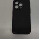 Vooii Compatible with iPhone 14 Pro Case, Liquid Silicone Upgrade [Camera Protection] [Soft Anti-Scratch Microfiber Lining] Shockproof Phone Case for iPhone 14 Pro 6.1 inch - Black