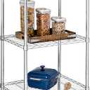 Honey-Can-Do 5-Tier Heavy Duty Adjustable Shelving Unit, 250-lb Per Shelf NSF Certified Metal Storage Rack, Chrome Wire Shelf for Kitchen Pantry Garage, 24 x 18 x 72 in
