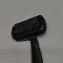Self-Cleaning Deshedding Brush for Dogs & Cats - Skin-Friendly Grooming Tool with Hair Brush for Long and Short Haired Pets, Grey