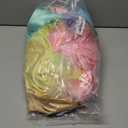 Aneco 12 Pack Satin Table Runner 12 x 108 Inch Pastel Rainbow Long Wedding Satin Silk Table Runner for Wedding Banquet Graduations Birthday Party Decoration