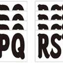 3 Inch Boat Registration Number & Letters Decal Kit Waterproof Marine Vinyl Hull Easy Apply for PWC Jet Ski Pontoon Black