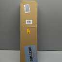 LazBlinds 2-inch Cordless Faux Wood Blinds with Royal Valance, Room Darkening Horizontal Window Blinds, Inside Mount Blinds for Windows - Fit for Window 22.625'' W x 36'' H - White