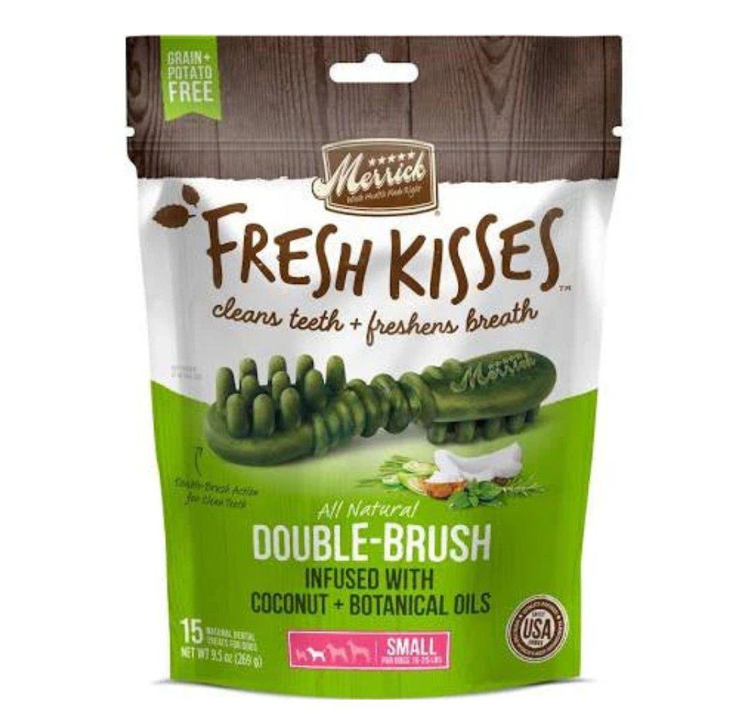 Merrick Fresh Kisses Small Coconut Oil/Botanical 15ct Bag {L+1x} 295786