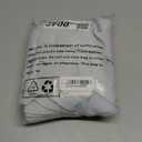 ChrisDowa Blackout Door Curtains for Doorway Privacy, Grommet Closet Curtain for bedroom closet door, Thermal Insulated Temporary Door Cover Room Divider Curtain (1 Panel, Greyish White, 52 x 80 Inch)