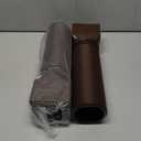 2 Pack Rain Gutter Downspout Extensions, Upgraded Flexible Drain Down Spout Extender for Rain Water Drainage, Each Extendable from 20" to 66", Combine to 10 ft with Connector(Brown)