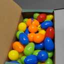 SQZUWIT 100 Pcs Prefilled Easter Eggs Filled with Toys Inside for Kids Boys Girls Pre-filled Easter Hunt Basket Stuffers Essentials Fillers Party Favors Classroom Prize Supplies