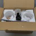 Dimmable Battery Operated Wall Sconce Set of 2, Rechargeable Wall Mount Light No Wiring, Easy Install Wireless Wall Lamp for Living Room Bedroom Hallway Farmhouse Indoor, Bulb Included