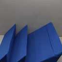 Fanwer Positioning Wedge Pillow for Side Sleeping (3 in 1), 40 Degree Triangle Bed Wedges & Body Positioners for Back Pain, Preventing Bedsores, After Surgery, Knees Elevated, Pregnancy (Blue)