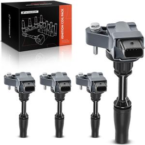 A-Premium 4PCS Ignition Coil Packs Compatible with Buick, Cadillac, Chevrolet & GMC Vehicles - 2.0L, 2.4L, 2.5L - Regal 2014-2020, ATS 2013-2019, Equinox 2018-2020, Impala 2014-2019, Malibu 2013-2018
