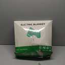 King Heated Blanket 100''X90'', Ultra Soft Silky Flannel & Fluffy Sherpa Heating Blanket Dual Control with 5 Heat Levels & 10 Hrs Timer, ETL Certified & Overheat Protection, Machine Washable