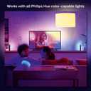 Philips Hue 75" Smart Light Strip - White and Color Ambiance LED Color-Changing TV Backlight - Sync with Television, Music, Gaming - Requires Bridge and Sync Box